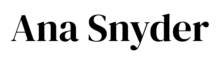 Ana Snyder App logo