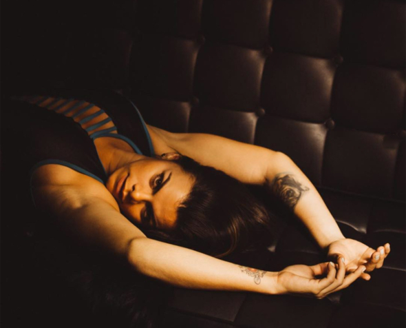 Meet Antonietta Fioretti shown on a device