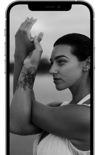 Fitness + Flows shown on a device