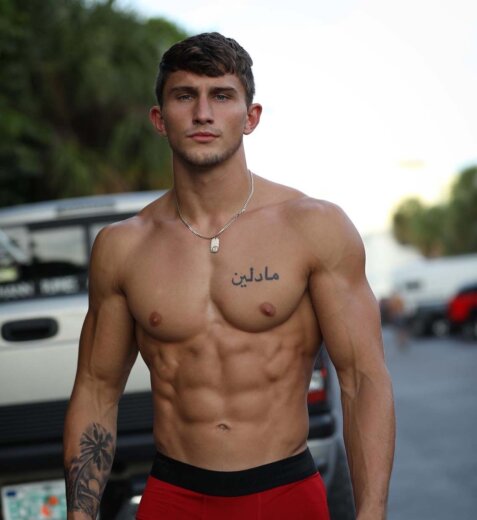 Meet Cole Shaffner shown on a device
