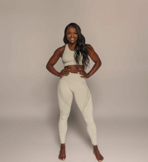 Meet Tiffany Nicole shown on a device