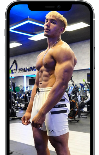 Training tailored for you shown on a device
