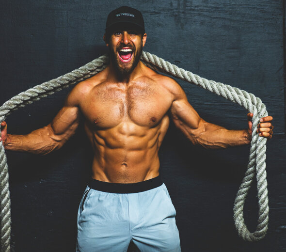 Meet Joey Miuccio shown on a device