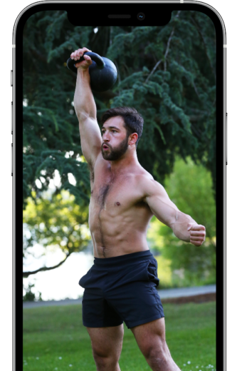 Move with purpose & see results shown on a device