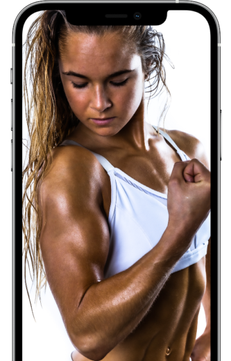 Training programs for everyone shown on a device