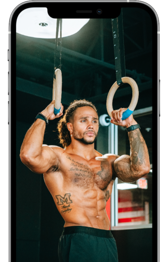 Outperform your personal bests shown on a device