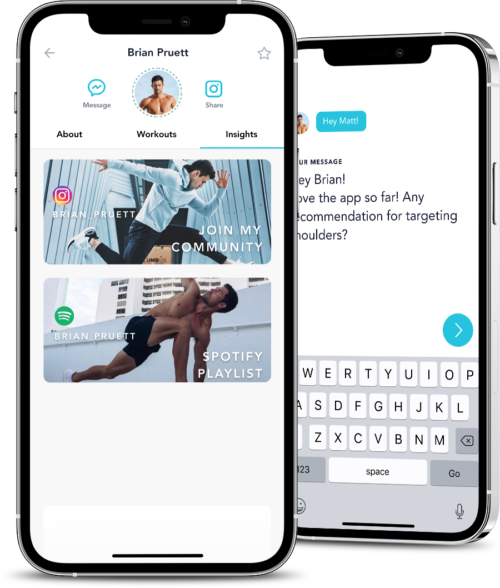 All-access pass to
premium features shown on a device