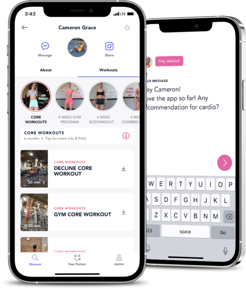 All-access pass to
premium features shown on a device