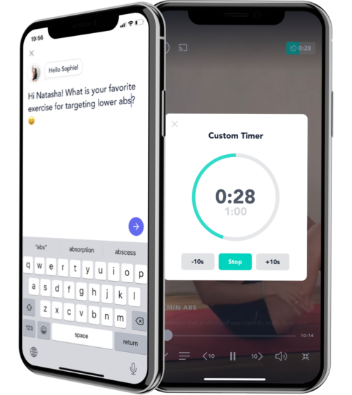 All-access pass to
premium features shown on a device