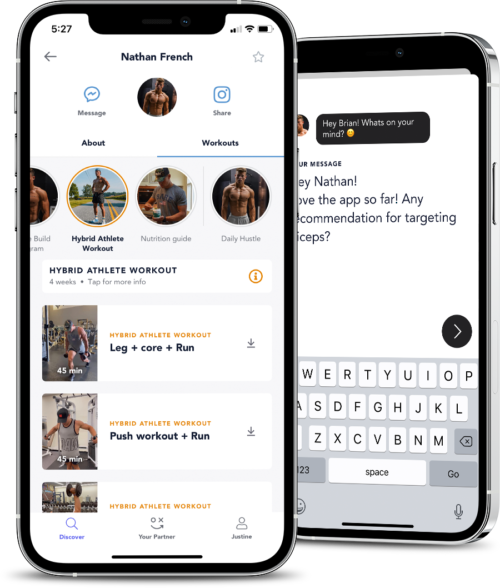 All-access pass to
premium features shown on a device