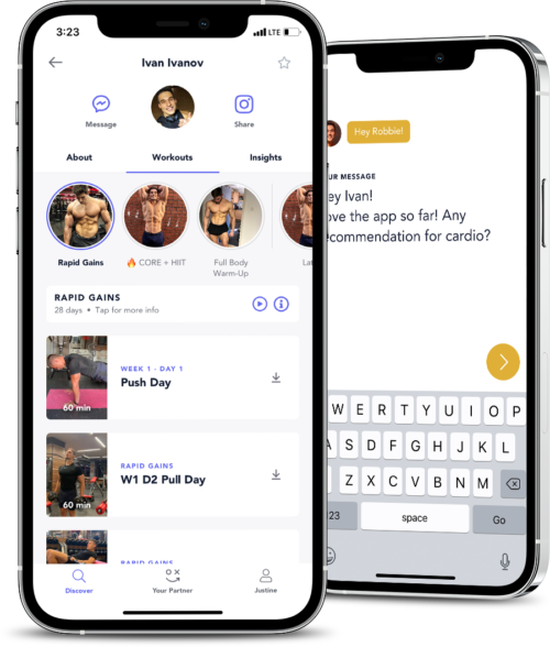 All-access pass to
premium features shown on a device