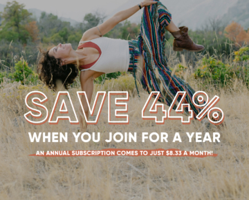 SAVE 44% WHEN YOU JOIN FOR A YEAR